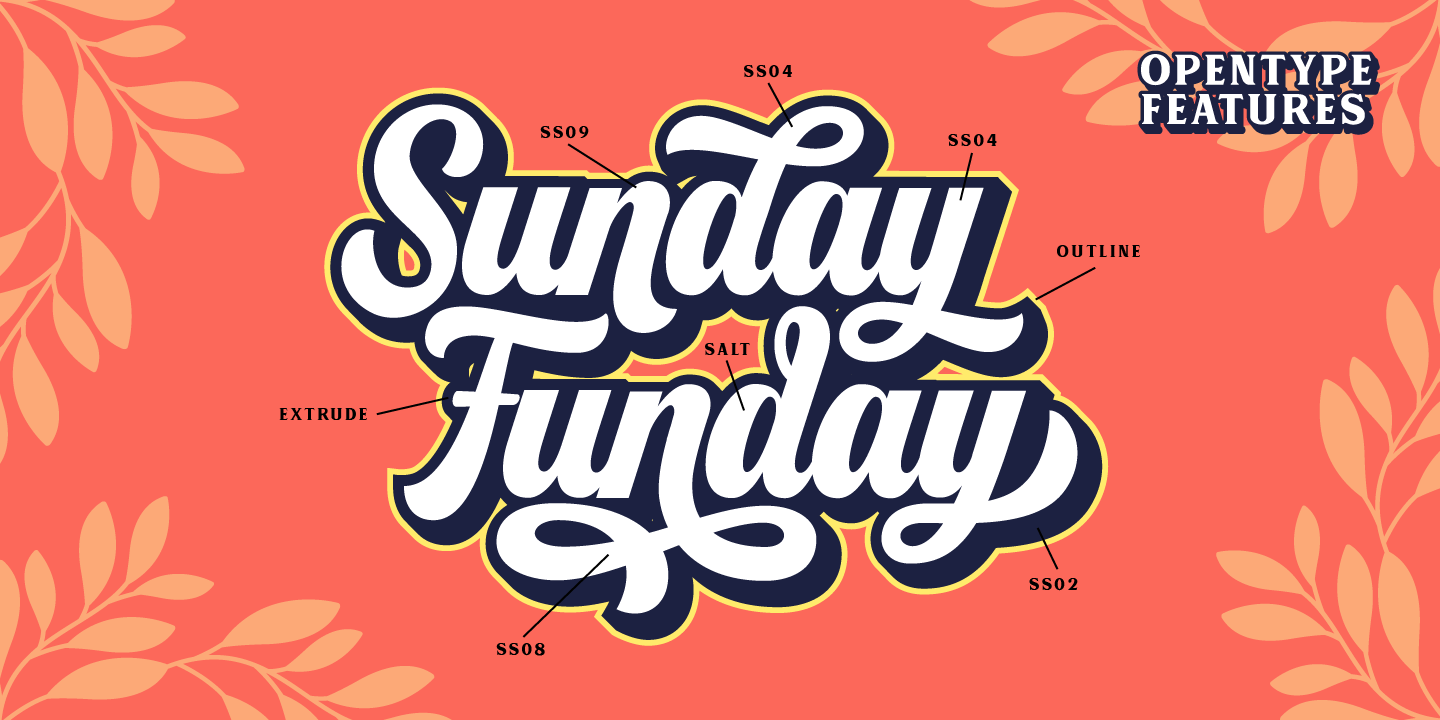 Пример шрифта Franky #9